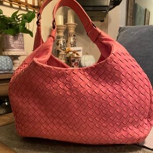 Authentic Bottega Veneta Campana Intrecciato hobo